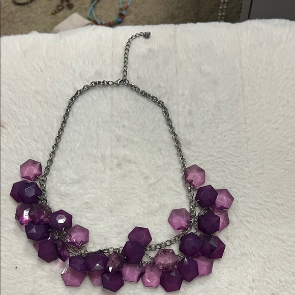 Jewelry - Purple Statement Necklace